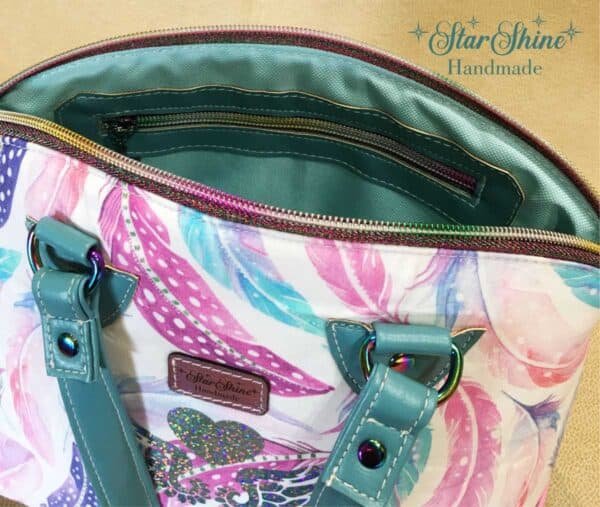 Feather Lola Handbag