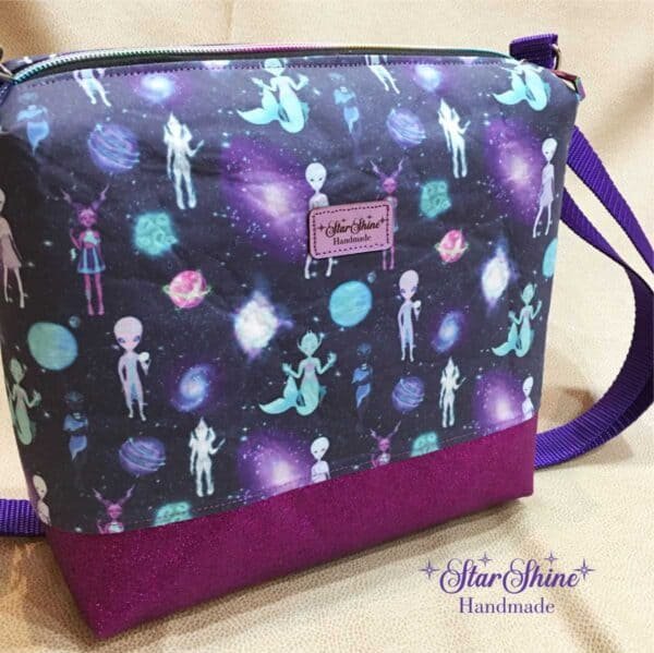 My Galactic Friends Crossbody Purse