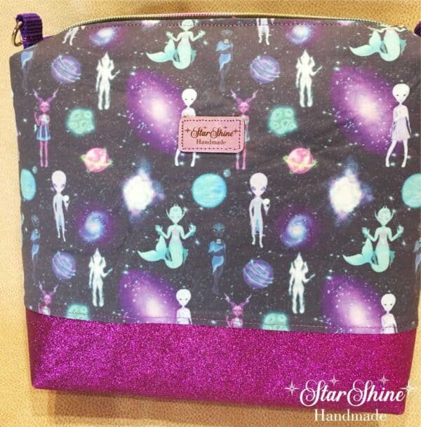 My Galactic Friends Crossbody Purse