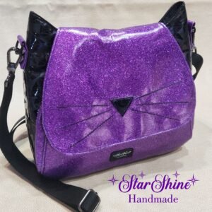 Purple Kitty Dinah Bag