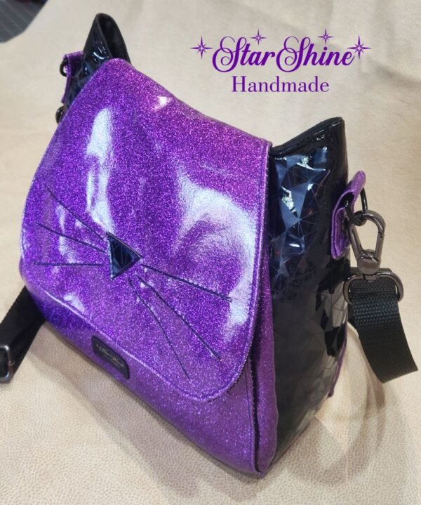 Purple Kitty Dinah Bag