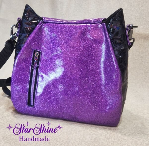 Purple Kitty Dinah Bag