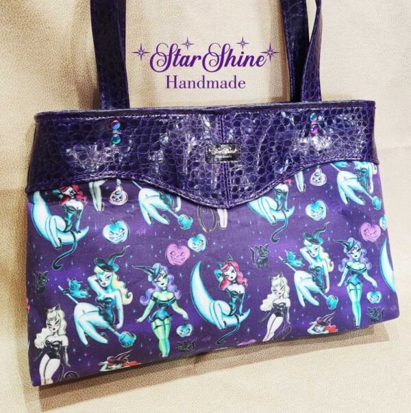 Pin-up Witchy Women Sweetheart Shoulder Bag