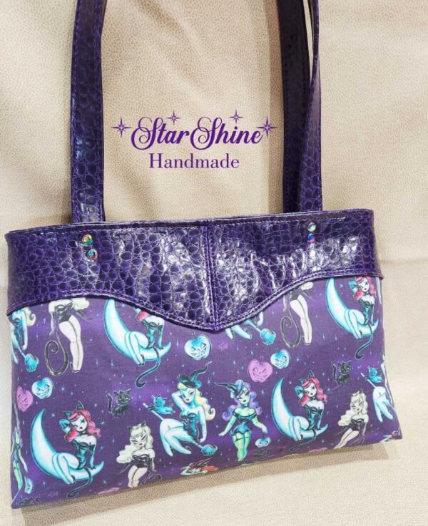 Pin-up Witchy Women Sweetheart Shoulder Bag