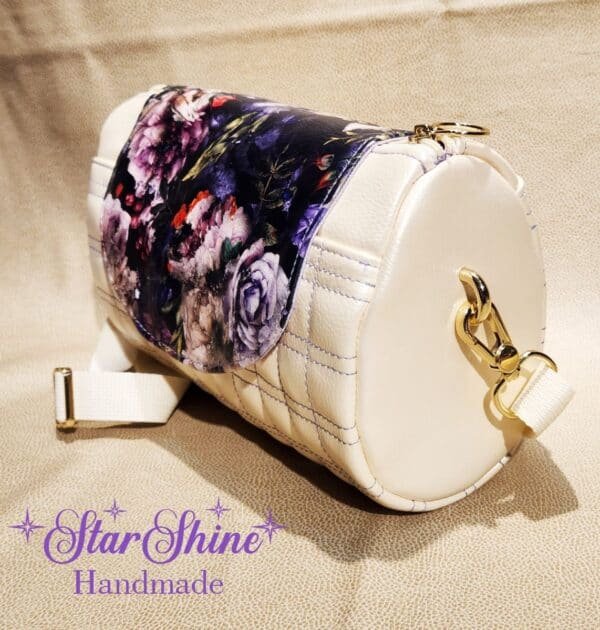 Pearl Garden Barrel Bag