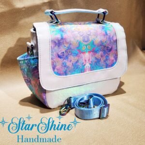 Glittering Pastel Rainbow Handbag