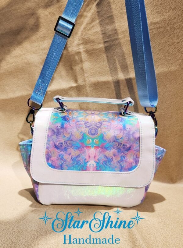 Glittering Pastel Rainbow Handbag