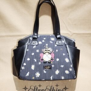 Floral Bee Gnome Handbag