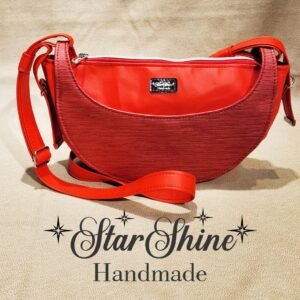 Scarlett Red Retro Luna Bag